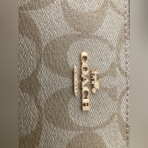 BUNDLE DEAl‼️ Coach Classic Belt Signature Canvas/Coach Pouch Signature Canvas - Picture 14 of 15